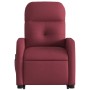 Sillón de masaje elevable eléctrico tela rojo tinto de , Sillones - Ref: Foro24-3206825, Precio: 316,83 €, Descuento: %