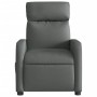 Sillón reclinable de masaje eléctrico tela gris oscuro de , Sillones - Ref: Foro24-3206691, Precio: 262,30 €, Descuento: %