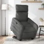 Sillón reclinable elevable de tela gris oscuro de , Sillones - Ref: Foro24-3206700, Precio: 260,40 €, Descuento: %