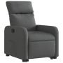 Sillón reclinable elevable de tela gris oscuro de , Sillones - Ref: Foro24-3206700, Precio: 245,78 €, Descuento: %