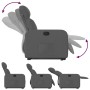Sillón reclinable elevable de tela gris oscuro de , Sillones - Ref: Foro24-3206700, Precio: 245,78 €, Descuento: %