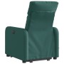 Silla de masaje reclinable de pie de tela verde oscura de , Sillones - Ref: Foro24-3206714, Precio: 276,68 €, Descuento: %