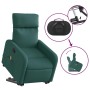 Silla de masaje reclinable de pie de tela verde oscura de , Sillones - Ref: Foro24-3206714, Precio: 276,68 €, Descuento: %
