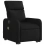 Sillón de masaje eléctrico reclinable elevable tela negro de , Sillones - Ref: Foro24-3206728, Precio: 340,22 €, Descuento: %