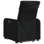 Sillón de masaje eléctrico reclinable elevable tela negro de , Sillones - Ref: Foro24-3206728, Precio: 317,82 €, Descuento: %