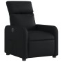Sillón reclinable eléctrico de cuero sintético negro de , Sillones - Ref: Foro24-3206735, Precio: 231,38 €, Descuento: %