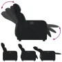 Sillón reclinable eléctrico de cuero sintético negro de , Sillones - Ref: Foro24-3206735, Precio: 240,19 €, Descuento: %
