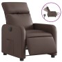 Sillón reclinable eléctrico de cuero sintético marrón de , Sillones - Ref: Foro24-3206737, Precio: 232,27 €, Descuento: %