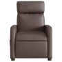 Sillón reclinable eléctrico de cuero sintético marrón de , Sillones - Ref: Foro24-3206737, Precio: 232,27 €, Descuento: %