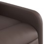 Sillón reclinable eléctrico de cuero sintético marrón de , Sillones - Ref: Foro24-3206737, Precio: 232,27 €, Descuento: %