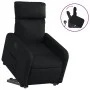 Sillón reclinable elevable cuero artificial negro de , Sillones - Ref: Foro24-3206749, Precio: 272,83 €, Descuento: %