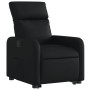 Sillón reclinable elevable cuero artificial negro de , Sillones - Ref: Foro24-3206749, Precio: 254,54 €, Descuento: %
