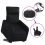 Sillón reclinable elevable cuero artificial negro de , Sillones - Ref: Foro24-3206749, Precio: 254,54 €, Descuento: %