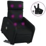 Sillón reclinable de masaje de pie cuero artificial negro de , Sillones - Ref: Foro24-3206756, Precio: 306,18 €, Descuento: %
