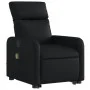 Sillón reclinable de masaje de pie cuero artificial negro de , Sillones - Ref: Foro24-3206756, Precio: 306,18 €, Descuento: %