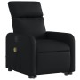 Sillón reclinable de masaje de pie cuero artificial negro de , Sillones - Ref: Foro24-3206756, Precio: 288,79 €, Descuento: %