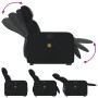 Sillón reclinable de masaje de pie cuero artificial negro de , Sillones - Ref: Foro24-3206756, Precio: 288,79 €, Descuento: %