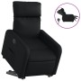 Sillón reclinable y elevable eléctrico cuero sintético negro de , Sillones - Ref: Foro24-3206763, Precio: 297,55 €, Descuento: %
