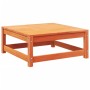 Sofá de jardín sin reposabrazos con cojines y reposapiés de , Sofás modulares de exterior - Ref: Foro24-838138, Precio: 121,6...