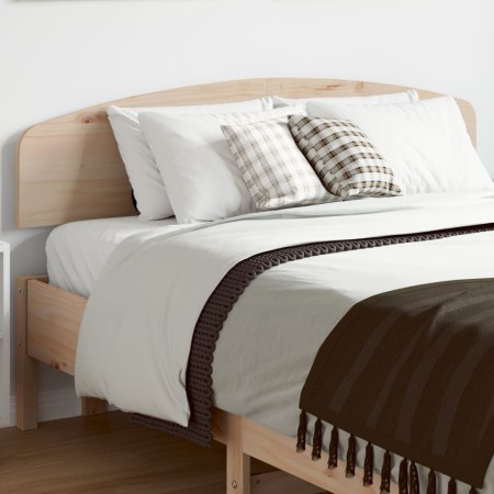 Cabecero de madera maciza de pino 135 cm de , Cabeceros y pies de cama - Ref: Foro24-842506, Precio: 44,03 €, Descuento: %