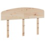 Cabecero de madera maciza de pino 135 cm de , Cabeceros y pies de cama - Ref: Foro24-842506, Precio: 44,03 €, Descuento: %