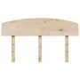 Cabecero de madera maciza de pino 135 cm de , Cabeceros y pies de cama - Ref: Foro24-842506, Precio: 43,48 €, Descuento: %