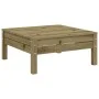 2-seater garden sofa with cushions and footrest by , Modular outdoor sofas - Ref: Foro24-838184, Price: 157,64 €, Discount: %
