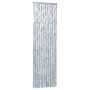 Cortina mosquitera de chenilla blanca y gris 56x185 cm de vidaXL, Mosquiteras para ventanas - Ref: Foro24-284279, Precio: 33,...