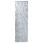 Cortina mosquitera de chenilla blanca y gris 56x185 cm de vidaXL, Mosquiteras para ventanas - Ref: Foro24-284279, Precio: 33,...