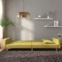 2-seater sofa bed with two green fabric pillows by , Sofas - Ref: Foro24-375905, Price: 274,00 €, Discount: %
