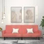 Rosafarbenes 2-Sitzer-Schlafsofa aus Samt von , Sofas - Ref: Foro24-375778, Preis: 257,58 €, Rabatt: %