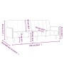 Sofá cama de 2 plazas terciopelo rosa de , Sofás - Ref: Foro24-375778, Precio: 262,19 €, Descuento: %