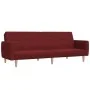 Sofá cama de 2 plazas tela rojo tinto de , Sofás - Ref: Foro24-375790, Precio: 267,76 €, Descuento: %