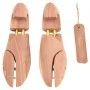 Estirador de zapatos con calzador EU 40-41 madera maciza cedro de , Hormas y ensanchadores de zapatos - Ref: Foro24-155238, P...