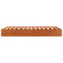 Estructura de cama madera maciza de pino marrón cera 90x190 cm de , Camas y somieres - Ref: Foro24-844823, Precio: 75,50 €, D...
