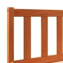 Estructura de cama madera maciza pino marrón cera 140x200 cm de , Camas y somieres - Ref: Foro24-844809, Precio: 95,60 €, Des...