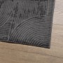 Alfombra pelo corto look escandinavo IZA antracita 140x200 cm de , Alfombras - Ref: Foro24-375429, Precio: 88,60 €, Descuento: %