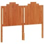 Cabecero de cama madera maciza de pino marrón cera 135 cm de , Cabeceros y pies de cama - Ref: Foro24-844283, Precio: 50,70 €...