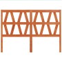 Cabecero de cama madera maciza de pino marrón cera 160 cm de , Cabeceros y pies de cama - Ref: Foro24-844306, Precio: 45,29 €...