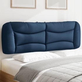 Cabecero de cama acolchado tela azul 160 cm de , Cabeceros y pies de cama - Ref: Foro24-374594, Precio: 90,12 €, Descuento: %