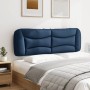 Cabecero de cama acolchado tela azul 160 cm de , Cabeceros y pies de cama - Ref: Foro24-374594, Precio: 90,12 €, Descuento: %