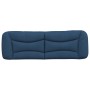 Cabecero de cama acolchado tela azul 160 cm de , Cabeceros y pies de cama - Ref: Foro24-374594, Precio: 90,12 €, Descuento: %