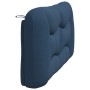 Cabecero de cama acolchado tela azul 160 cm de , Cabeceros y pies de cama - Ref: Foro24-374594, Precio: 90,12 €, Descuento: %