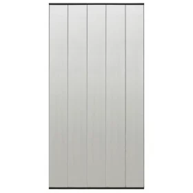 Mosquitera de puerta cortina malla poliéster negro 100x220 cm de , Mosquiteras para ventanas - Ref: Foro24-148710, Precio: 16...