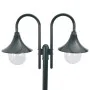 Farola de jardín con 2 luces aluminio verde oscuro E27 220 cm de , Iluminación de exterior - Ref: Foro24-44217, Precio: 136,8...