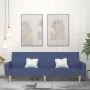 Sofá cama de 2 plazas tela azul de , Sofás - Ref: Foro24-375856, Precio: 258,17 €, Descuento: %
