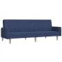 Sofá cama de 2 plazas tela azul de , Sofás - Ref: Foro24-375856, Precio: 258,17 €, Descuento: %