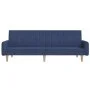 Sofá cama de 2 plazas tela azul de , Sofás - Ref: Foro24-375856, Precio: 258,17 €, Descuento: %