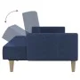 Sofá cama de 2 plazas tela azul de , Sofás - Ref: Foro24-375856, Precio: 258,17 €, Descuento: %
