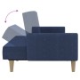 Sofá cama de 2 plazas tela azul de , Sofás - Ref: Foro24-375856, Precio: 262,75 €, Descuento: %